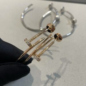 KDY08 Cartier Juste un Clou Hoop Earrings
