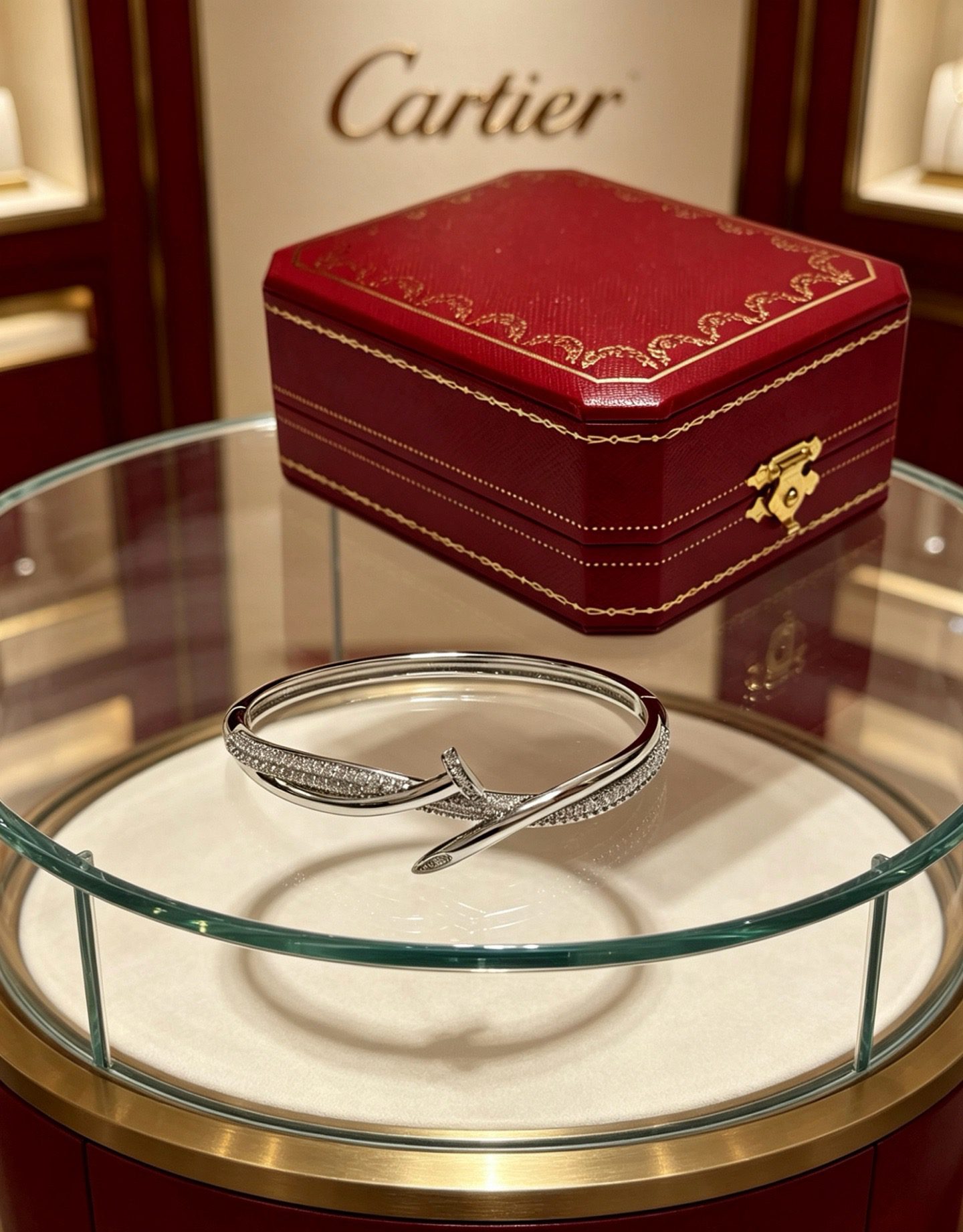 KDY15 Cartier Bracelet and Bangle Collection – V-Gold Material - Image 3