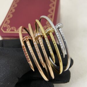 KDY30 New Cartier diamond-set nail bracelet