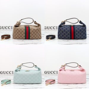 Vanity medium top handle bag