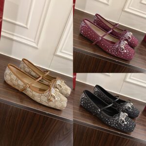 Gucci Horsebit Ballerina leather GC120