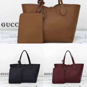 Gucci Leather Medium Tote