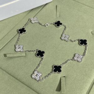 FKYB03 V-gold four-leaf clover necklace