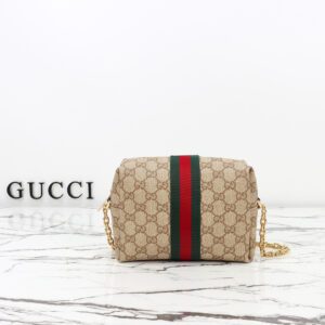 Gucci Ophidia small cosmetic case with chain