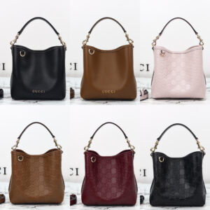 GG Emblem nano bucket bag