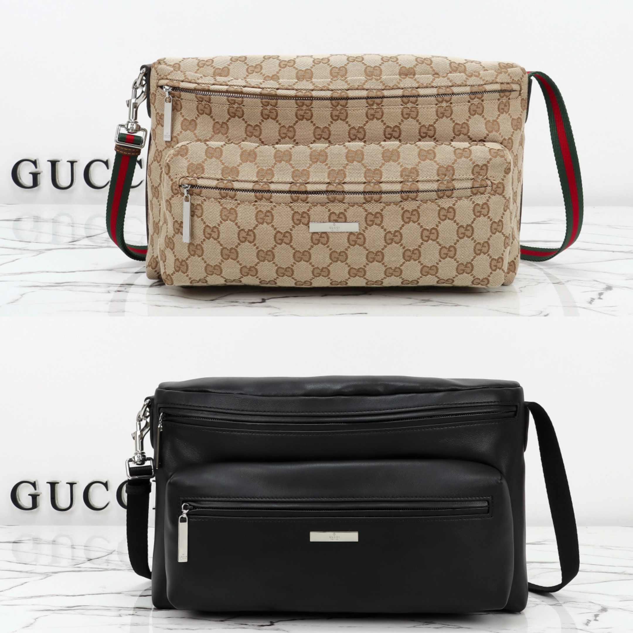 Tag Series Medium Crossbody Bag