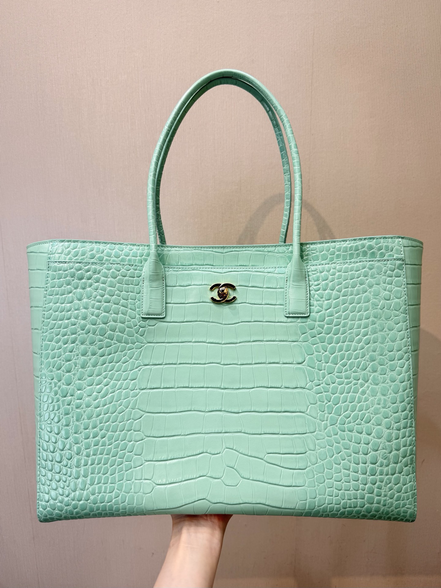 2026 New CEREF Tote Bag, Crocodile Leather - Image 4