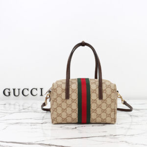 Mini boston bag with Web