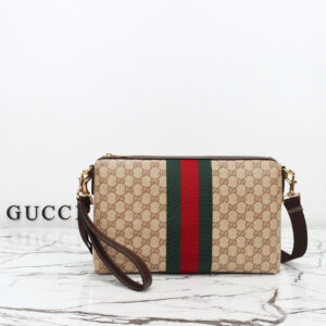 Medium GG crossbody bag with Web