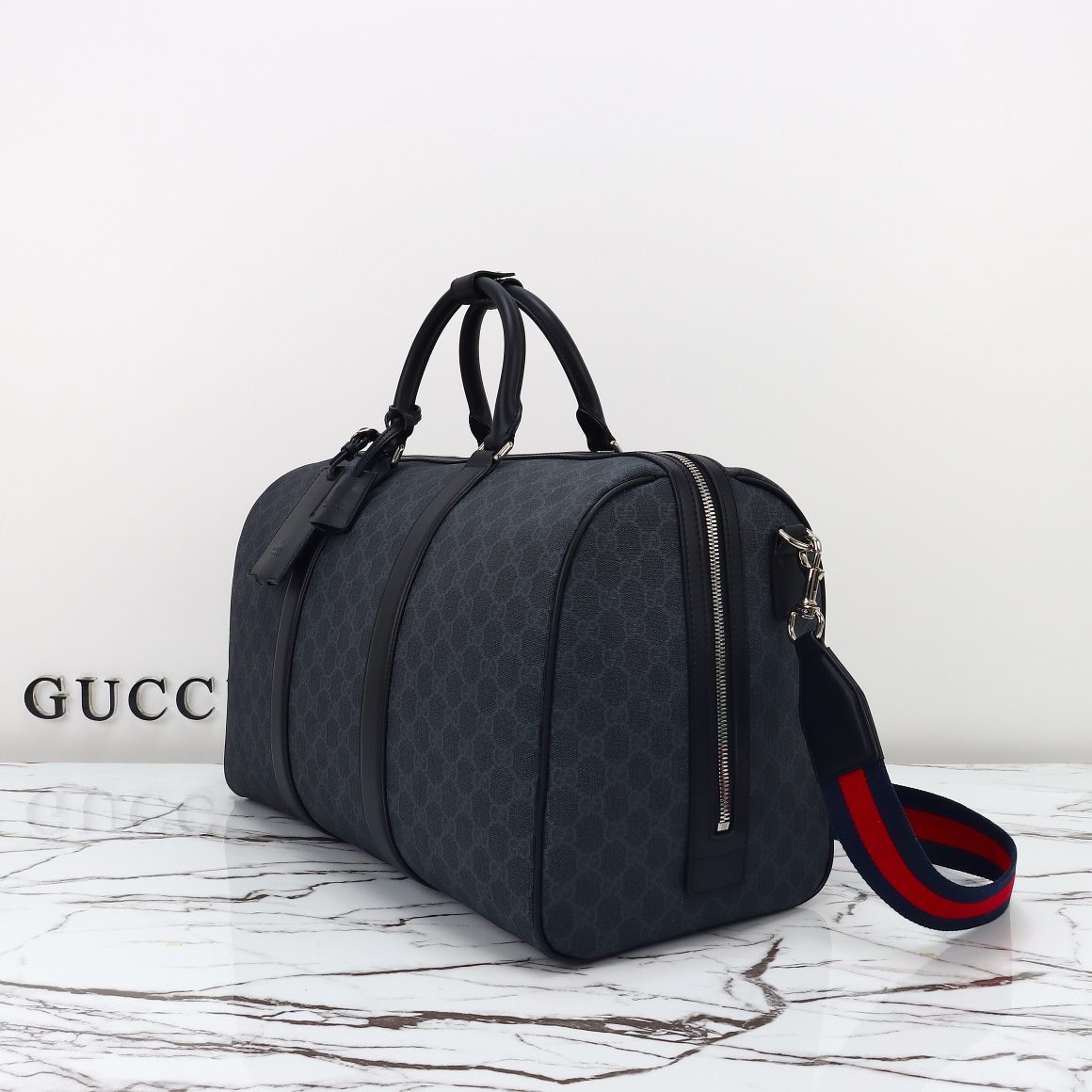 GG Black medium duffle bag - Image 2