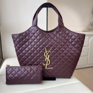 SAINT LAURENT ICARE IN QUILTED NAPPA 698651
