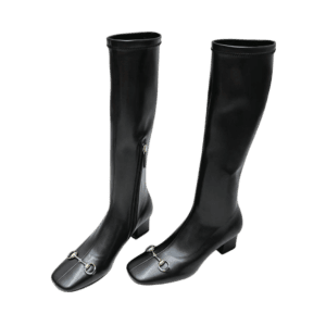 Gucci Pre-Fall 2026 Square-Round Toe Stretch High Boots
