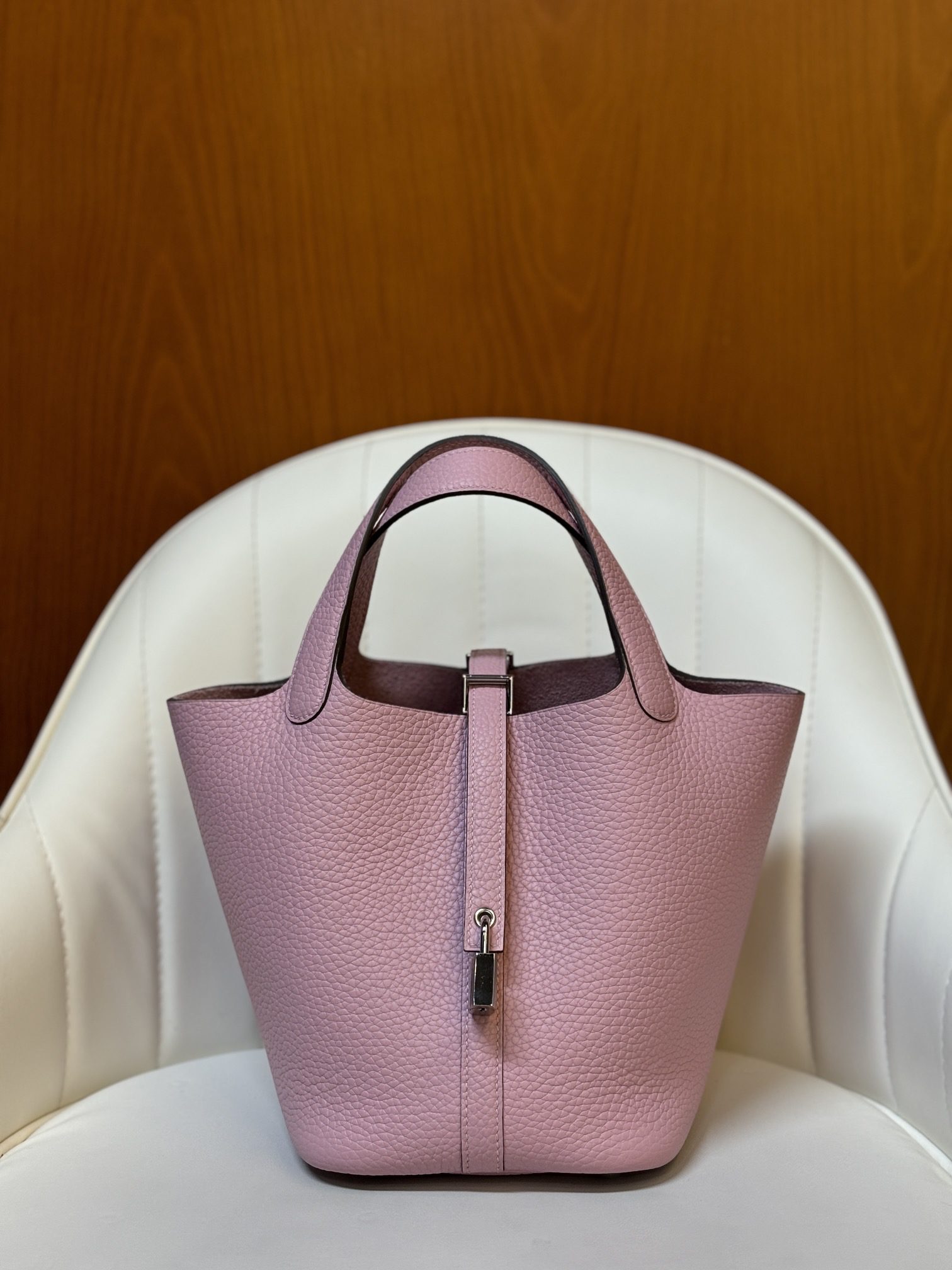 Hermès Picotin 18 TC Leather Silver Buckle(Contains multiple colors) - Image 2