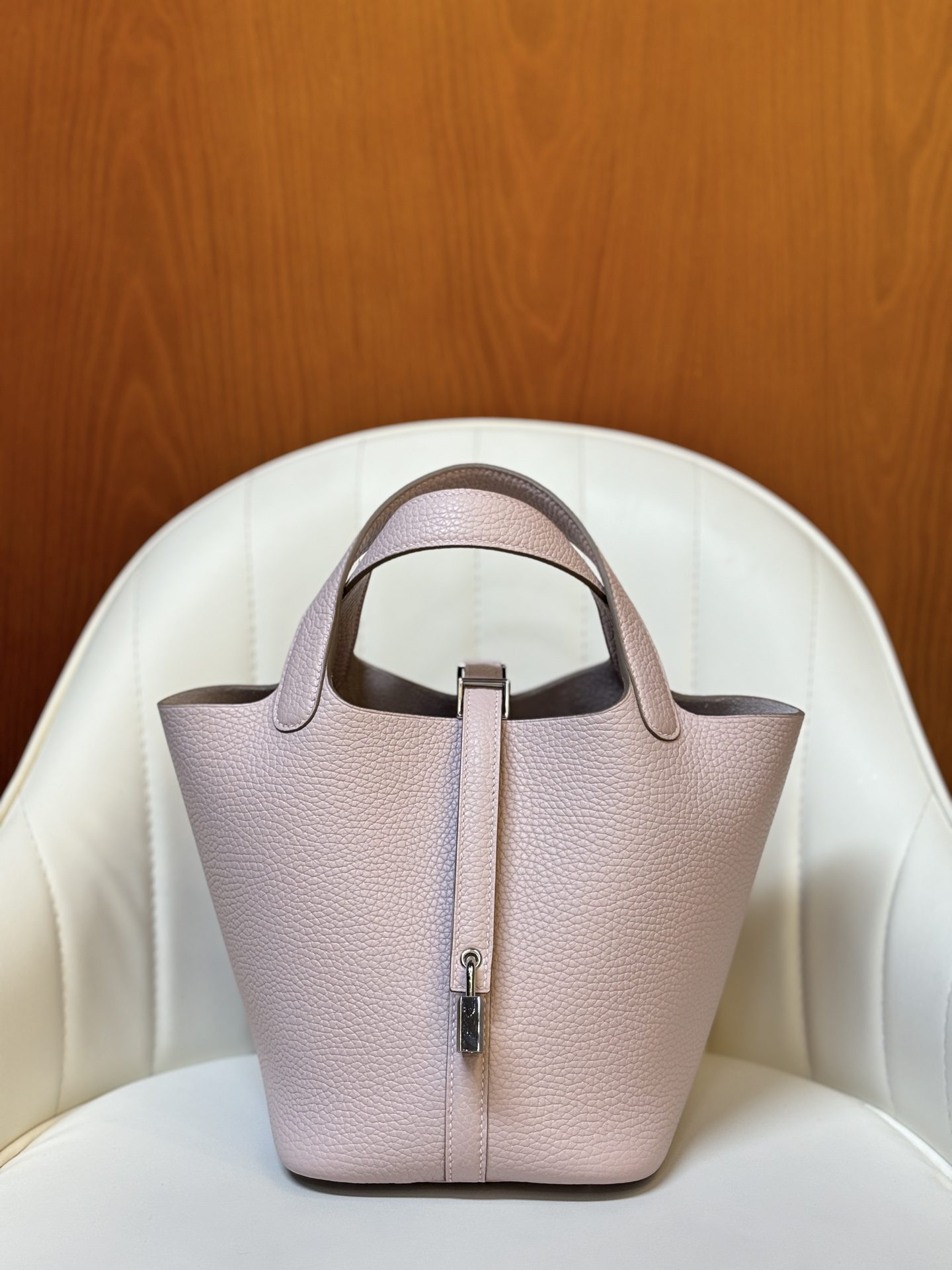 Hermès Picotin 18 TC Leather Silver Buckle(Contains multiple colors) - Image 3