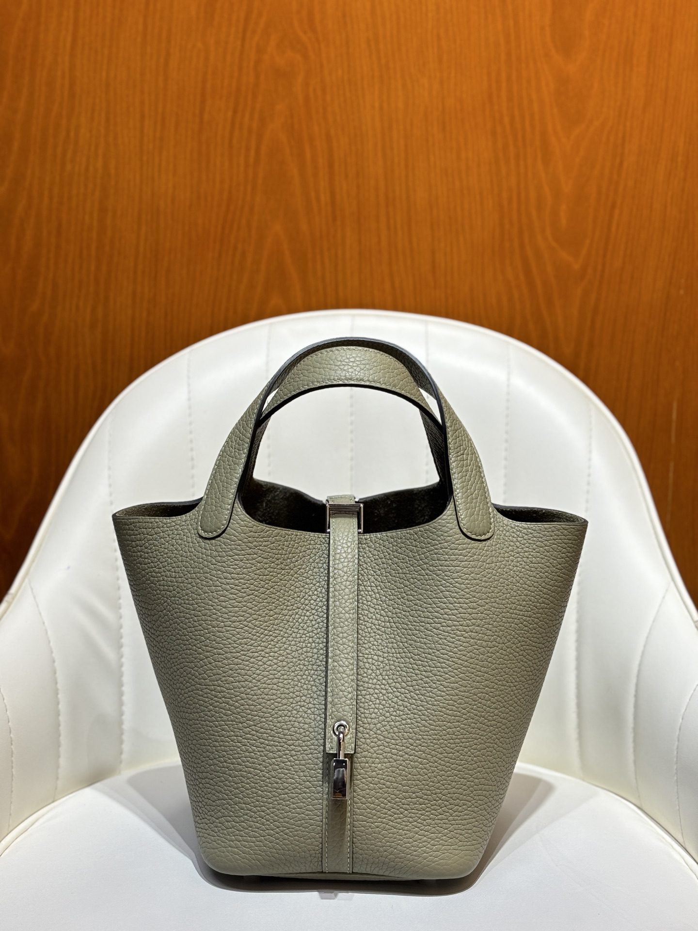 Hermès Picotin 18 TC Leather Silver Buckle(Contains multiple colors) - Image 8