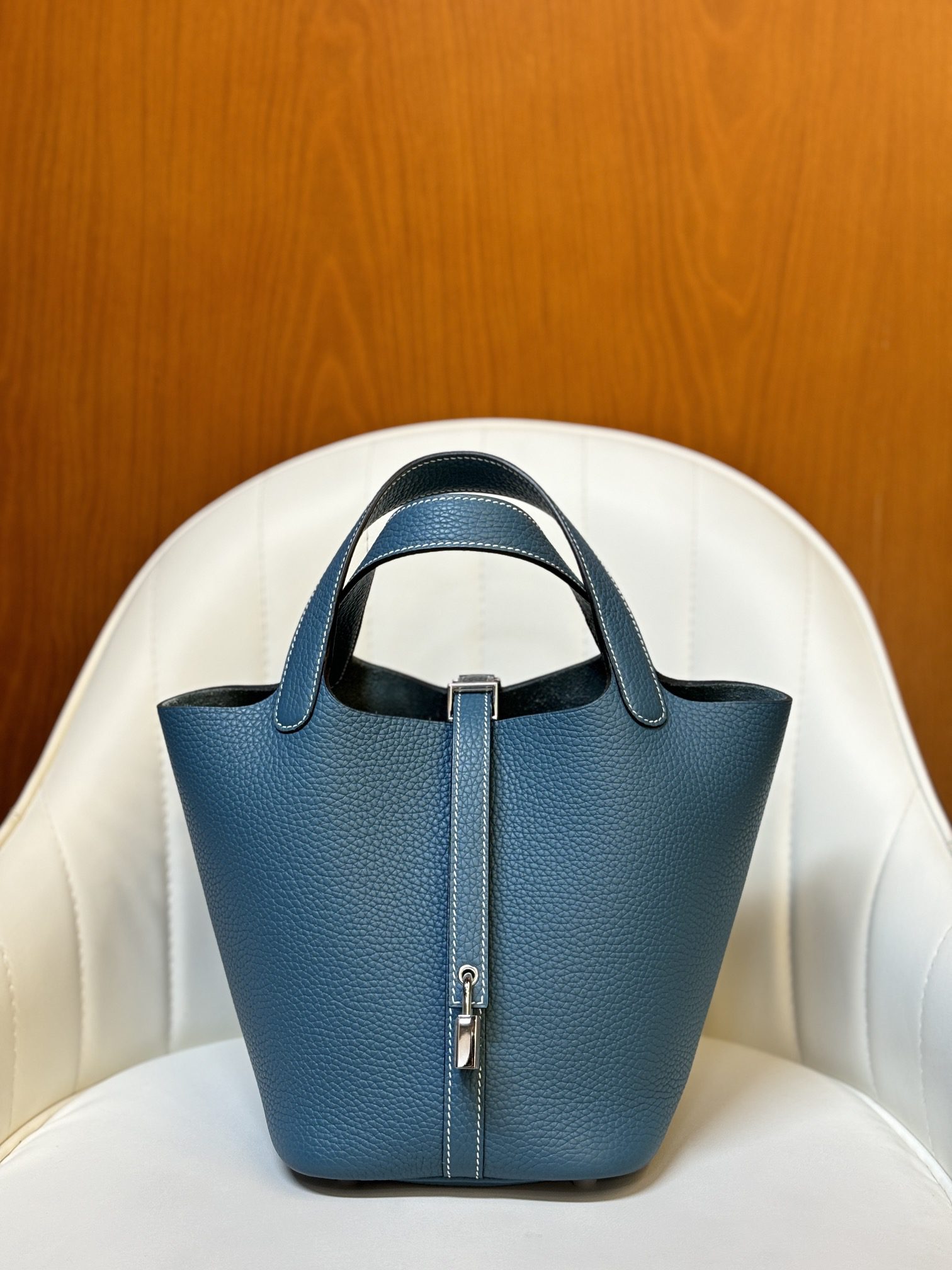 Hermès Picotin 18 TC Leather Silver Buckle(Contains multiple colors) - Image 12